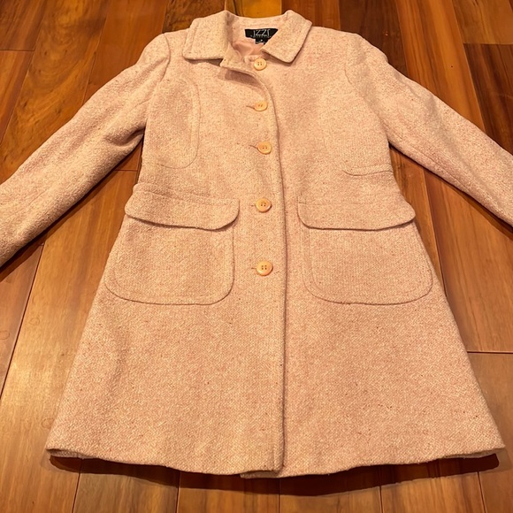 VINTAGE IZZI COLLECTIONS WOOL COAT - Picture 1 of 13